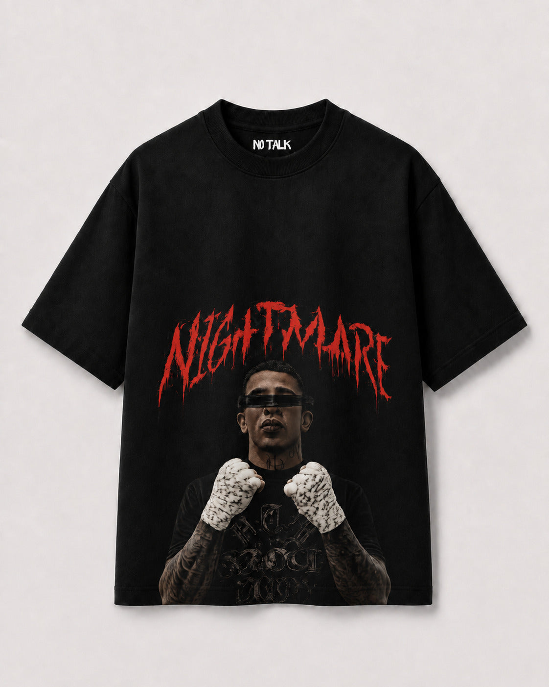 CAMISETA OVERSIZED "NIGHTMARE"