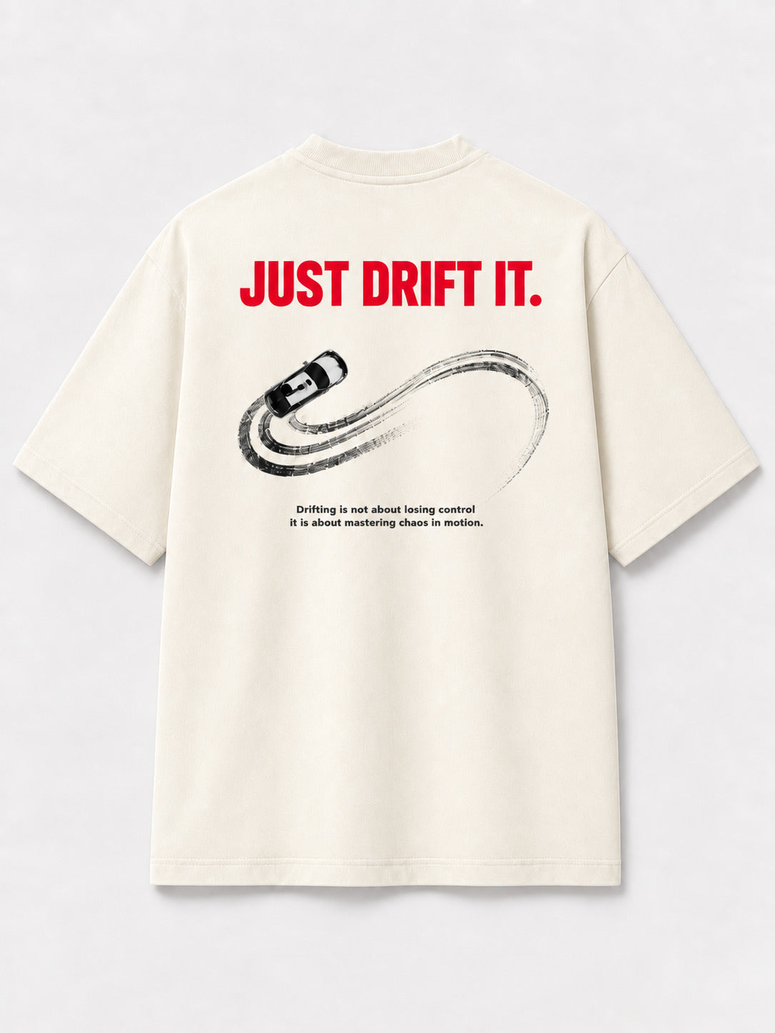 CAMISETA OVERSIZED "JUST DRIFT IT"